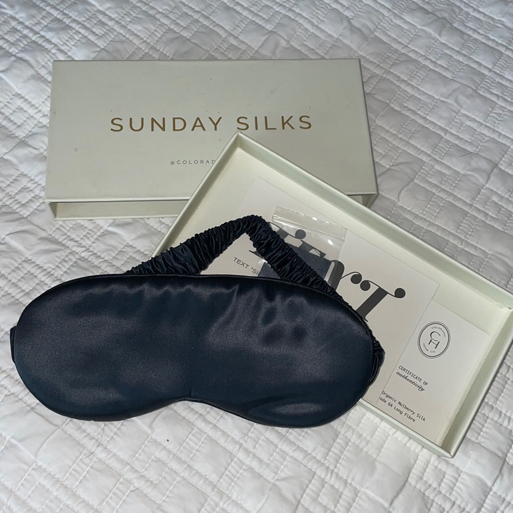 Sunday Silks Sleep Mask